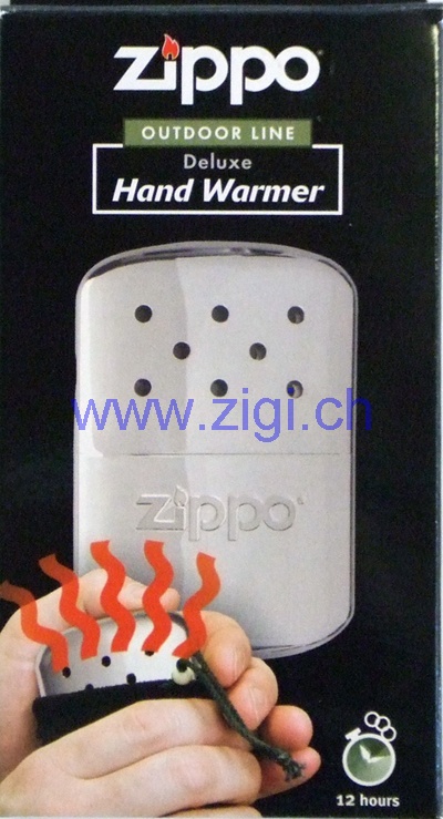 Zippo scaldamani cromato disponibile su