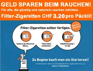 Geld sparen beim Rauchen! 