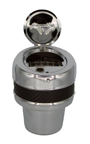 Autoaschenbecher mit Sprungdeckel