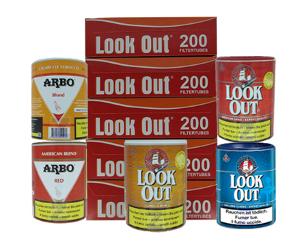 Set di degustazione con tabacchi di