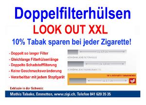 Doppel-Filterhülsen LOOK OUT XXL