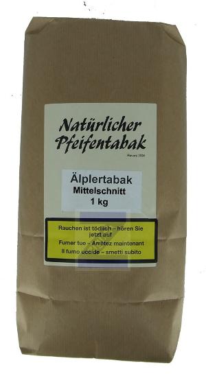 Älplertabak Mittelschnitt
