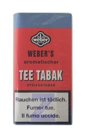 WEBER'S aromatico TEA TOBACCO