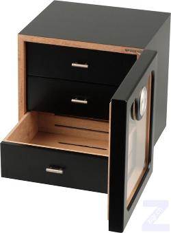 Armadio humidor nero